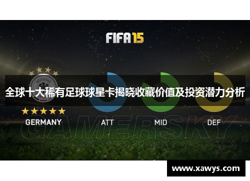 全球十大稀有足球球星卡揭晓收藏价值及投资潜力分析