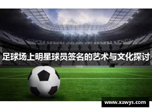 足球场上明星球员签名的艺术与文化探讨